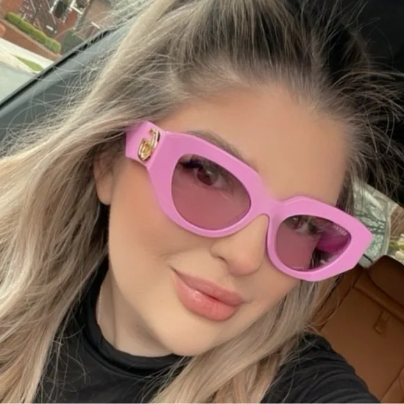 Gucci Accessories New Gucci Women Pink Cat Eye Sunglasses